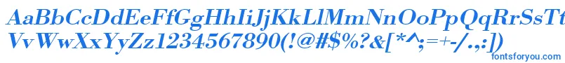 UrwbodonitmedextwidOblique Font – Blue Fonts