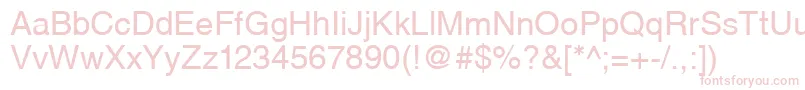 Cyrillichelvet-Schriftart – Rosa Schriften
