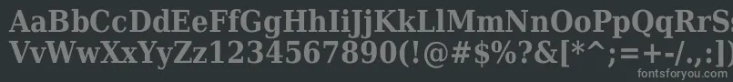 More about Dejavuserifcondensed ffy Font Dejavuserifcondensed ffy Font – Gray Fonts on Black Background
