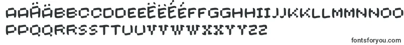 フォントWasascreenfont – マケドニア文字