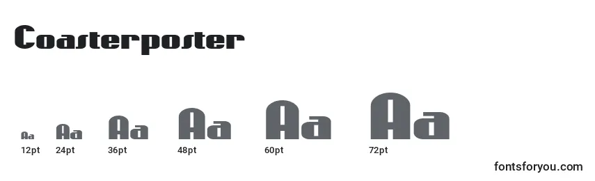 Coasterposter Font Sizes