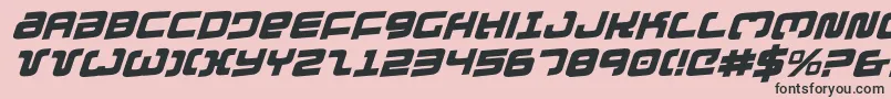 Exedorero Font – Black Fonts on Pink Background