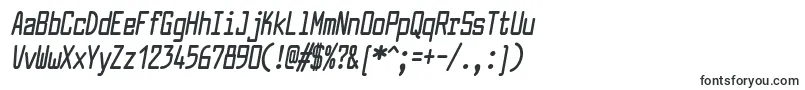 Шрифт LarabiefontcpBolditalic – шрифты для программирования