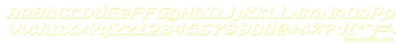 RealpolitikShadowItalic Font – Yellow Fonts