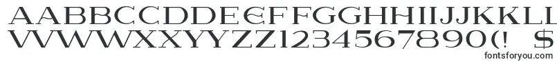 Lausanne-fontti – Serifeillä varustetut fontit