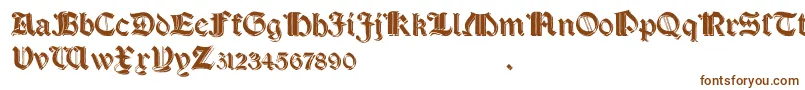 SalterioShadow Font – Brown Fonts