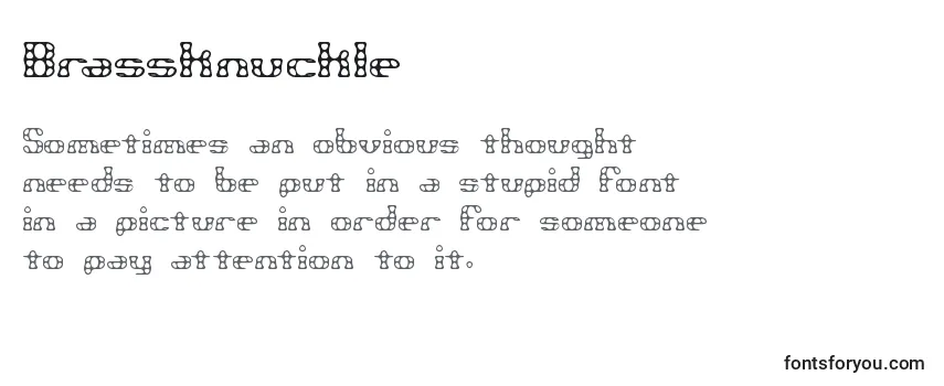 Brassknuckle Font