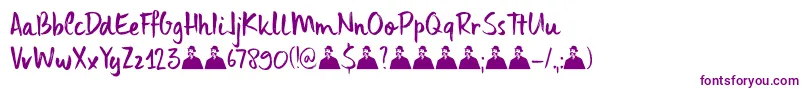 DkUncleEdward Font – Purple Fonts