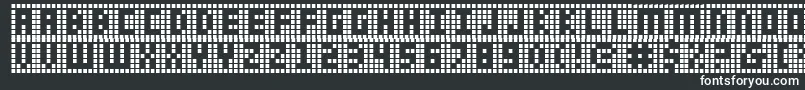 Czcionka Ygrid – białe czcionki