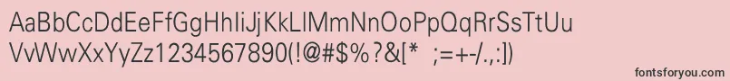 Подробнее о шрифте UniversLightLightThin Шрифт UniversLightLightThin – чёрные шрифты на розовом фоне