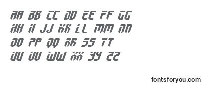 FedyralIiExpandedItalic Font