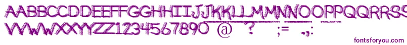 BrokenSoulDemo-fontti – violetit fontit