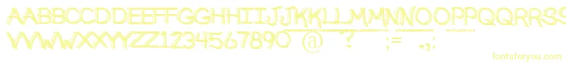 BrokenSoulDemo Font – Yellow Fonts