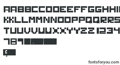 Solid font – techno Fonts