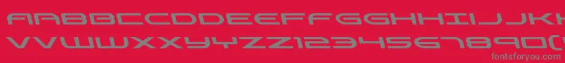 fuente Antietamleft – Fuentes Grises Sobre Fondo Rojo