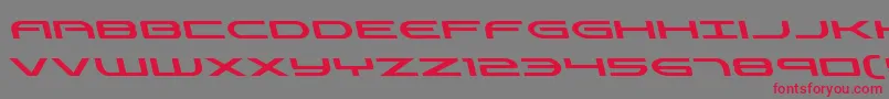 Antietamleft Font – Red Fonts on Gray Background
