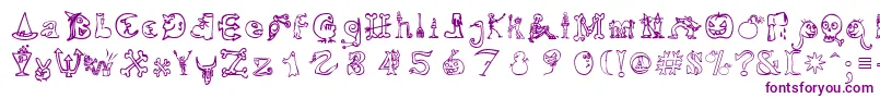 HalloweenMatch Font – Purple Fonts