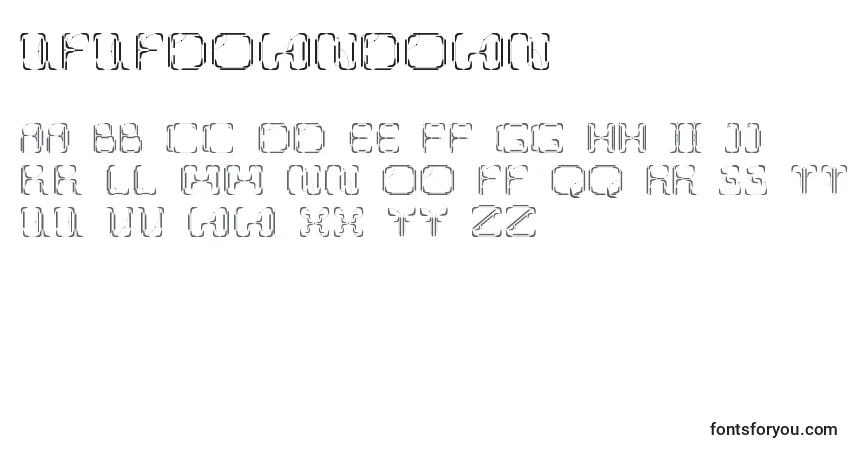 UpupDowndown Font – alphabet, numbers, special characters