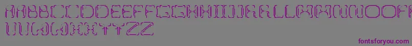 UpupDowndown Font – Purple Fonts on Gray Background