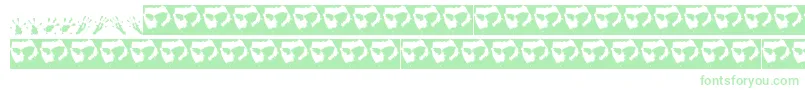 Ratpaws-Schriftart – Grüne Schriften