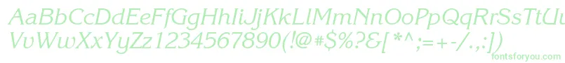 KorinnabttItalic Font – Green Fonts