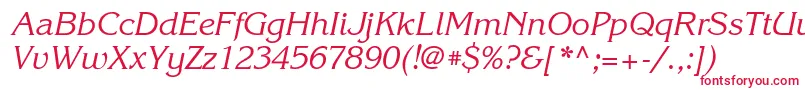 KorinnabttItalic Font – Red Fonts