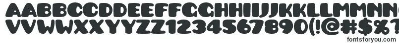 Pusab ffy Font – Thick Fonts