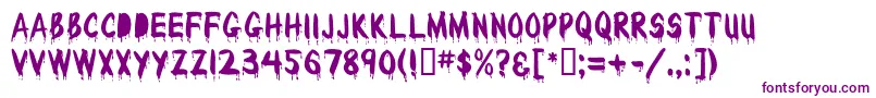 WetPaintMf Font – Purple Fonts