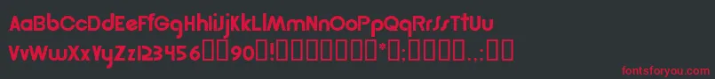 More about Rsgordon Font Rsgordon Font – Red Fonts on Black Background