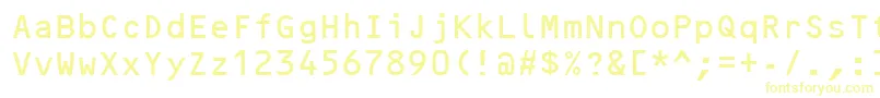 Ocrb Font – Yellow Fonts