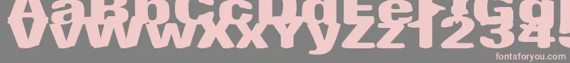 Lisätietoja AntimonyFunk-fontista AntimonyFunk-fontti – vaaleanpunaiset fontit harmaalla taustalla