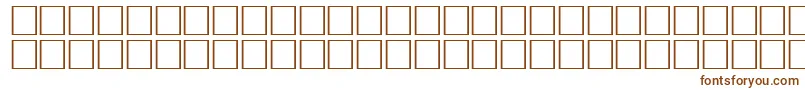 LateRegular Font – Brown Fonts on White Background