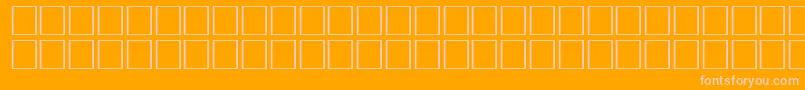 fuente LateRegular – Fuentes Rosadas Sobre Fondo Naranja