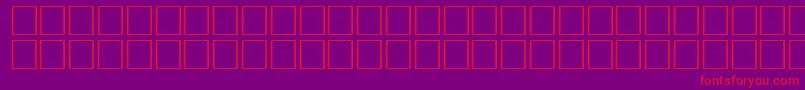 LateRegular Font – Red Fonts on Purple Background