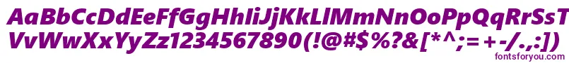 SegoeUiBlackItalic-fontti – violetit fontit