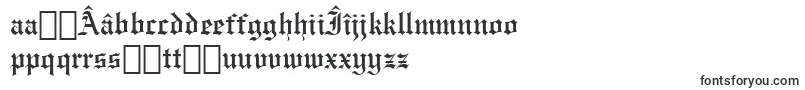 EngraversOldEnglishBt-Schriftart – rumänische Schriften