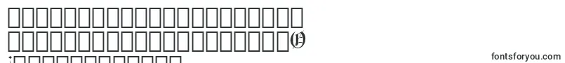 フォントEngraversOldEnglishBt – シンディ文字