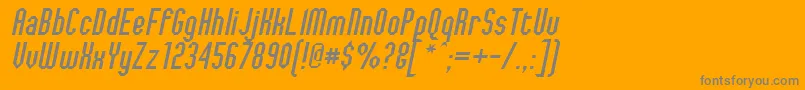 Подробнее о шрифте JaggedDreamsOblique Шрифт JaggedDreamsOblique – серые шрифты на оранжевом фоне