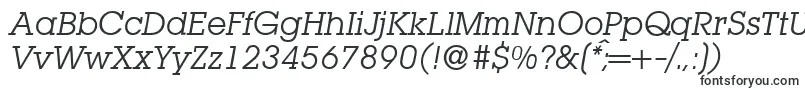 Шрифт L850SlabItalic – шрифты, начинающиеся на L