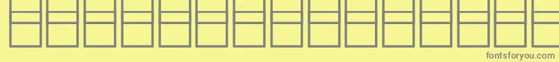 More about McsHaramain.Band2000 Font McsHaramain.Band2000 Font – Gray Fonts on Yellow Background