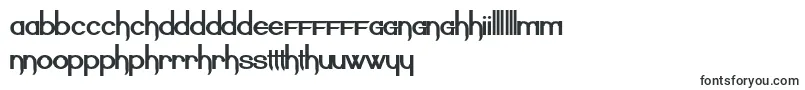 Шрифт Aiuruoca – валлийские шрифты
