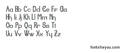 Шрифт Aiuruoca