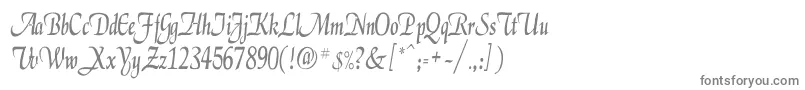ElgarCnフォントについての詳細 フォントElgarCn – 白い背景に灰色の文字