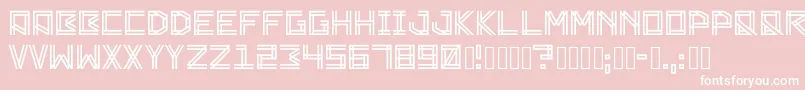 Zambajoun Font – White Fonts on Pink Background