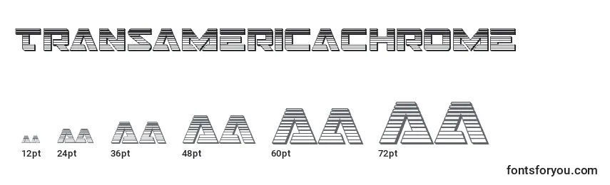 Transamericachrome Font Sizes
