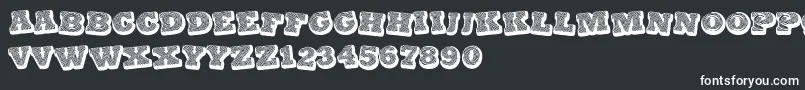 BlackSpiral Font – White Fonts