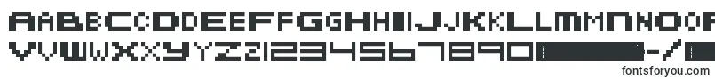 MetroidFusion-fontti – mainosfontit