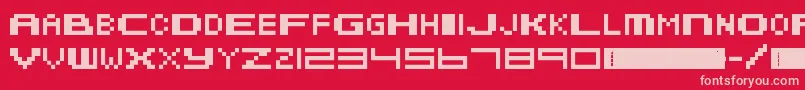 En savoir plus sur la police MetroidFusion Police MetroidFusion – polices roses sur fond rouge