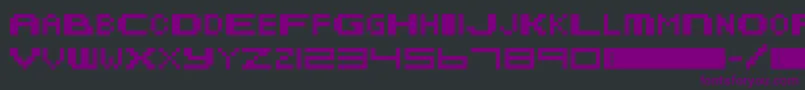 Weitere Informationen zur MetroidFusion-Schriftart MetroidFusion-Schriftart – Violette Schriften auf schwarzem Hintergrund