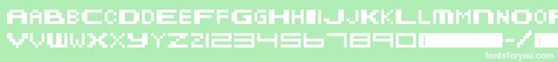 Lisätietoja MetroidFusion-fontista MetroidFusion-fontti – valkoiset fontit vihreällä taustalla